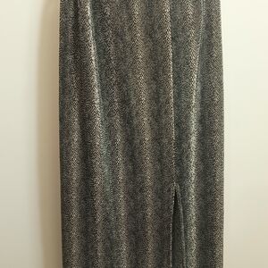 Vintage Snakeskin Pattern Skirt and Beach Cover Up